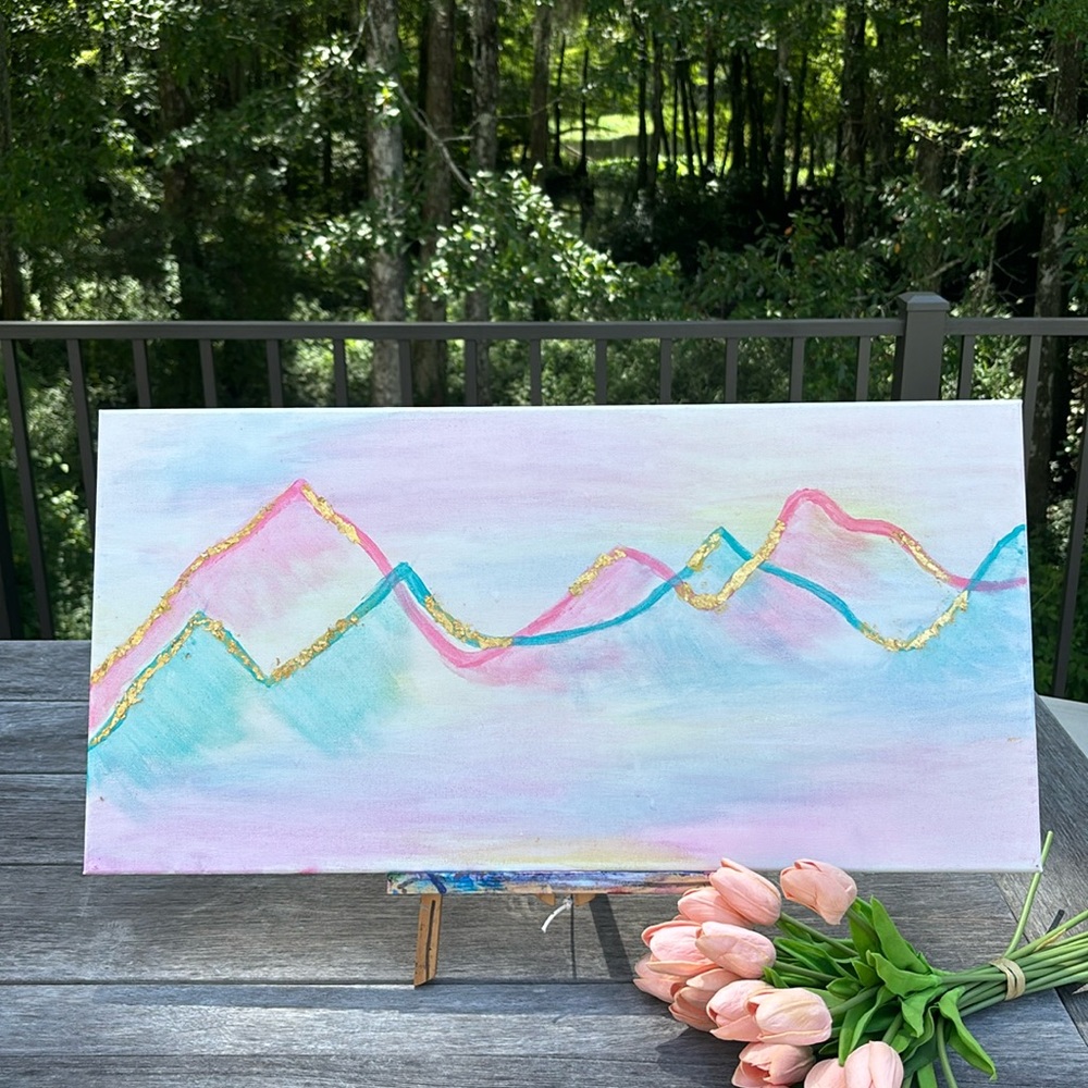 Mountain painting